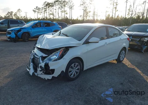 2017 Hyundai Accent Se z USA, uszkodzony, nr VIN KMHCT4AE7HU235484